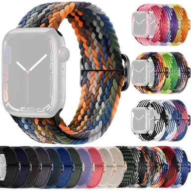 SKALO Flettet Rem Apple Watch Series 4-6 40mm - Camoflage 1