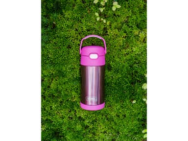 Thermos Funtainer Drikkeflaske m. sugerør 355 ml Pink