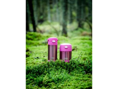 Thermos Funtainer Drikkeflaske m. sugerør 355 ml Pink