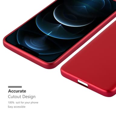 iPhone 12 / 12 PRO Cover Etui Case (Rød)
