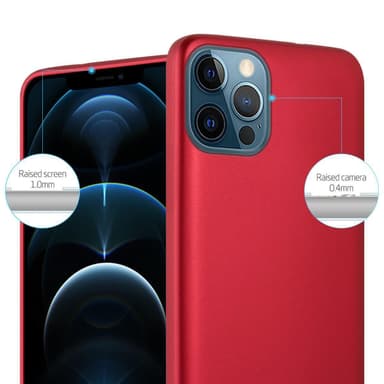 iPhone 12 / 12 PRO Cover Etui Case (Rød)