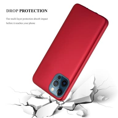 iPhone 12 / 12 PRO Cover Etui Case (Rød)
