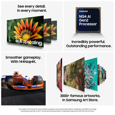Samsung 55” QN70F 4K MiniLED Smart TV (2025)