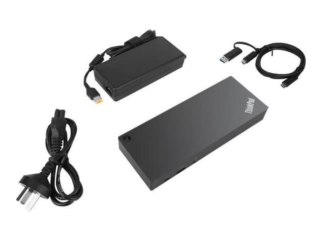 Lenovo ThinkPad hybrid USB-C og USB 3.0 dockingstation