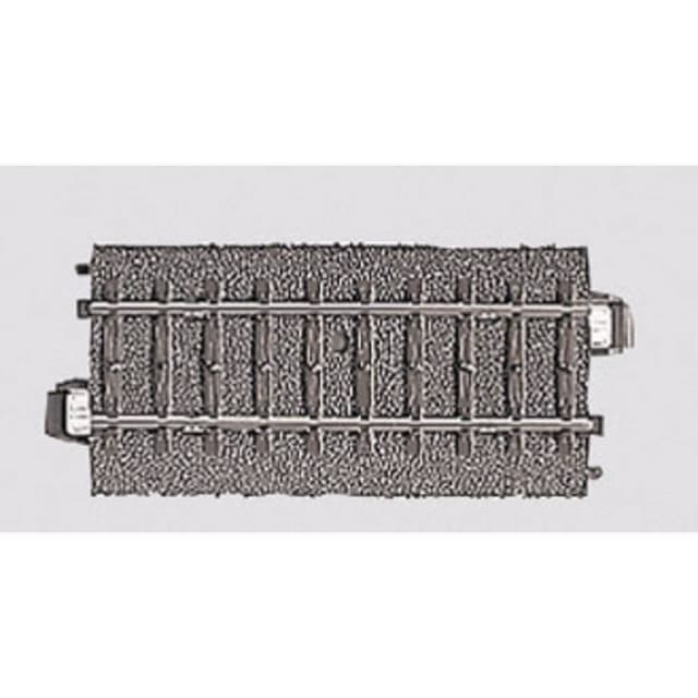 H0 Märklin C-spor (med ballast) 24077 Lige spor 77.5 mm