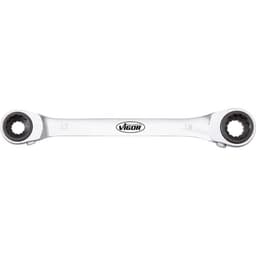 Vigor V2705 Skraldenøgle-dobbelt 10 - 19 mm