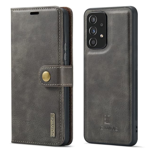 DG MING Samsung A53 5G 2-i-1 Magnet Pungetui - Grå