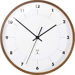 TFA Dostmann 98.1097 Radio Vægur 25.5 cm x 5 cm Træ