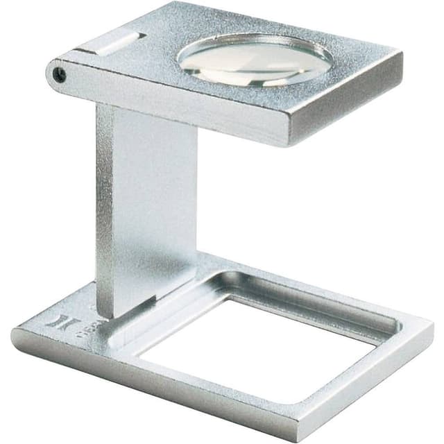 Eschenbach 1258 Trådtæller Forstørrelsesfaktor: 6 x Linsestørrelse: (Ø) 22.6 mm Sølv
