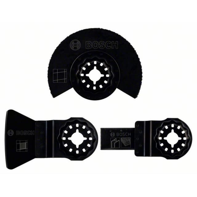 Bosch Accessories 2607017324 PMF Tilbehørssæt, multifunktionsværktøj 3 dele 1 Set