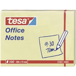 tesa Post-It 57657-00001 100 mm x 75 mm Gul 100 Blad
