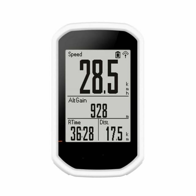 Silikone cover Bryton Rider 320 E - Hvid
