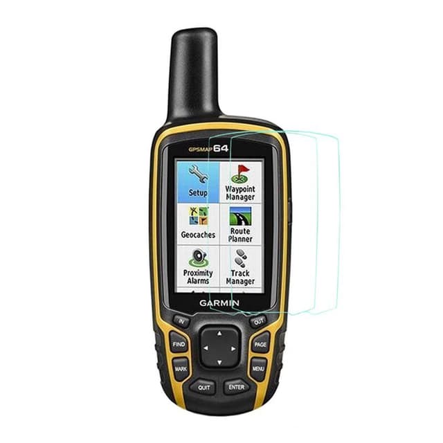 2-Pak Hærdet glas skærmbeskytter Garmin GPSMAP 64