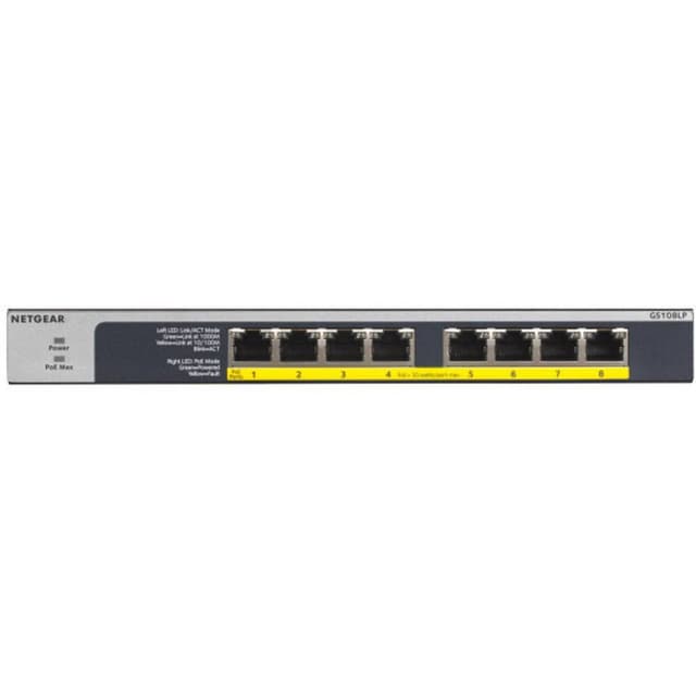 GS108LP-100EUS Netværksswitch RJ45 1 stk