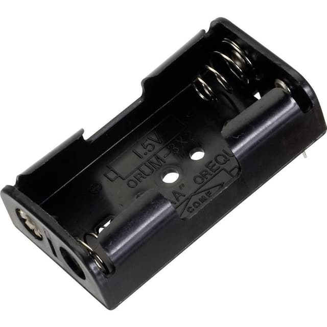 TRU COMPONENTS BH-321-1P Batteriholder 2 R6 (AA) Kontaktpol