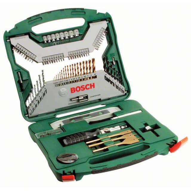 Bosch Accessories 2607019330 X-Line TiN 100 dele Universal-borsortiment