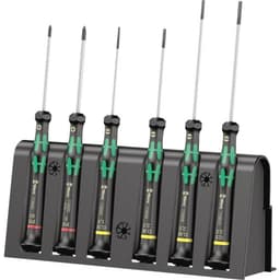 Wera 2035/6 A Skruetrækker-sæt Elektronik og finmekanik