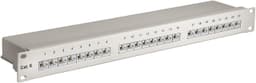 Goobay CAT 6 19 tommer (48,3 cm) patch-panel, 24 porte (1 HE)
