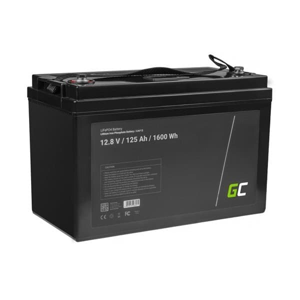 Green Cell Batteri LiFePO4 12.8V 125Ah