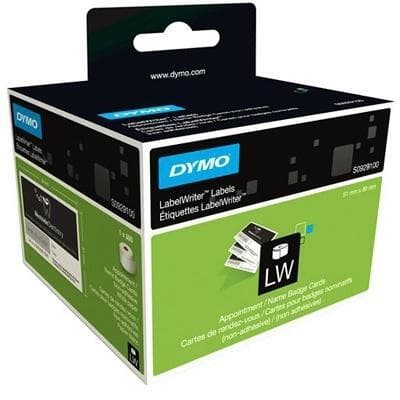 DYMO LabelWriter limfri visitkort/navneskilte, 51x89mm, 300st., hvide