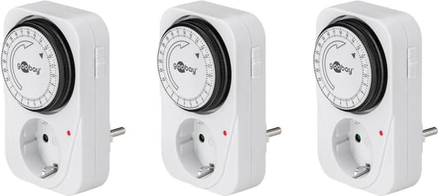 Goobay Sæt med 3, analog timer