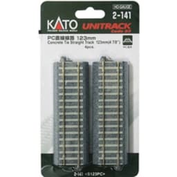 H0 Kato Unitrack 2-141 Lige spor 123 mm 4 stk