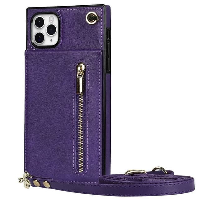 Zipper halskæde etui Apple iPhone 11 Pro Max - Lilla