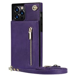 Zipper halskæde etui Apple iPhone 12 Pro Max - Lilla