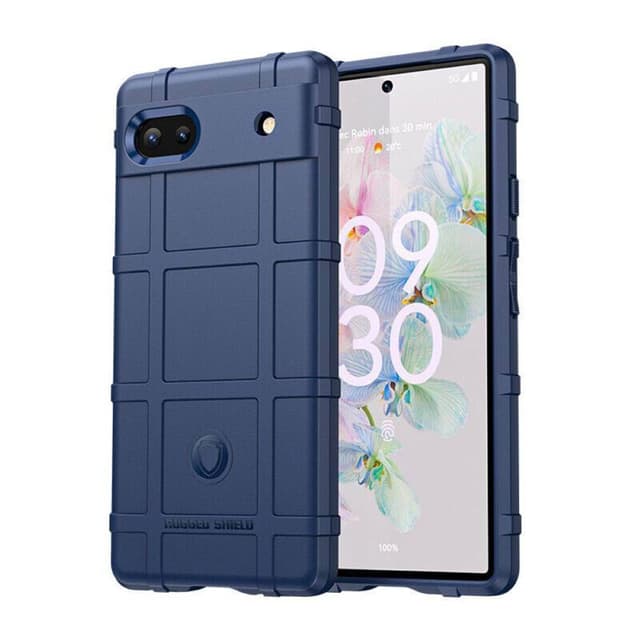 Rugged Shield cover Google Pixel 6A  - Blå