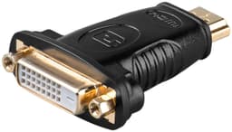 Goobay HDMI™/DVI-D-adapter, forgyldt