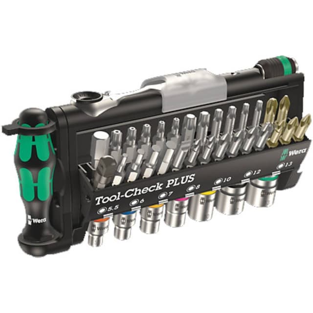 Wera Tool-Check PLUS 05056490001 Bitsæt 39 delar Kærv,