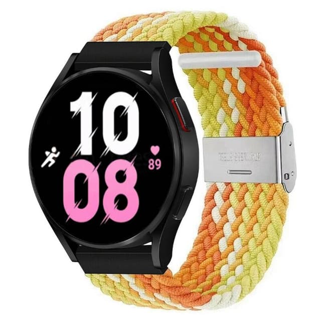 Flettet Elastik Armbånd Samsung Galaxy Watch 5 (40mm) - Gradientorang