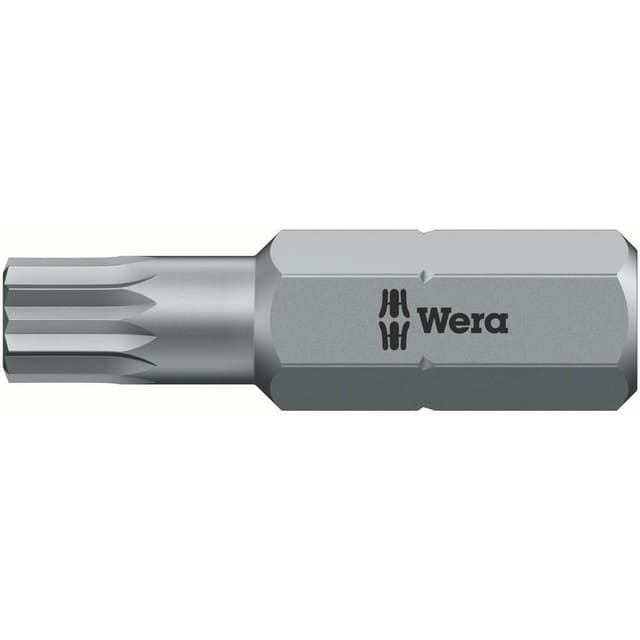 Wera 860/1 XZN M6 x 25 Multi-tand-bit M6 Værktøjsstål