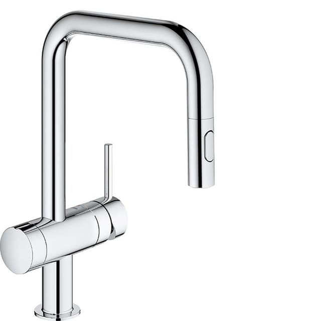 Grohe Minta vandhane med U-udløb og opvaskemaskineventil (krom)