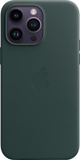 iPhone 14 Pro Max Leather etui med MagSafe (Forest Green)