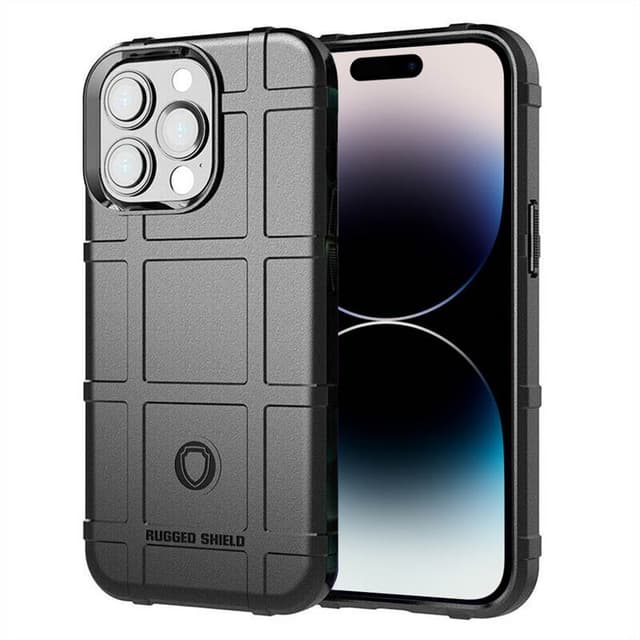 Rugged Shield cover Apple iPhone 14 Pro - Sort
