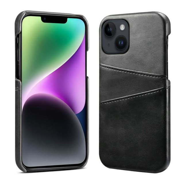 Retro cover med slots Apple iPhone 14 Plus - Mørkegrå