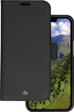 Dbramante1928 New York pungetui til iPhone 14 Pro Max (sort)