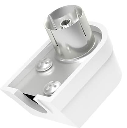 Hama vinklet antenne coax-tilslutning (1 stk.)