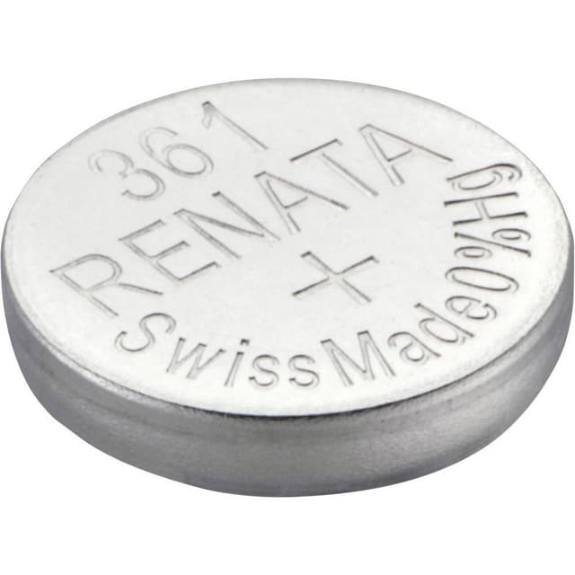 361 Knapcellebatteri Sølvoxid 1.55 V 24 mAh Renata SR58