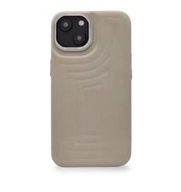 Decoded iPhone 14 Plus Cover Leather Embossed Backcover Clay