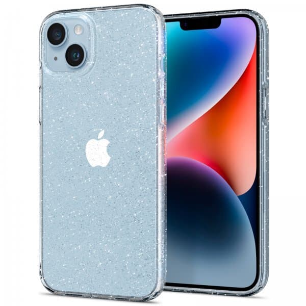 Spigen iPhone 14 Plus Cover Liquid Crystal Glitter Crystal Quartz