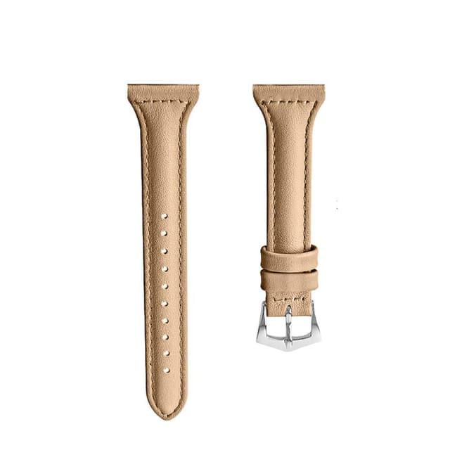 SKALO Læder Rem Withings ScanWatch 38mm - Beige