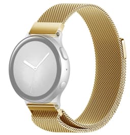 SKALO Milanese Loop til Samsung Watch Active2 44mm - Guld