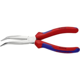 Knipex 38 25 200 Elektronik og finmekanik Fladrundtang 40° bøjet 200 mm