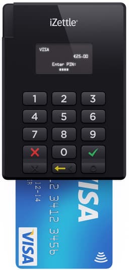 iZettle Bluetooth-kortlæser