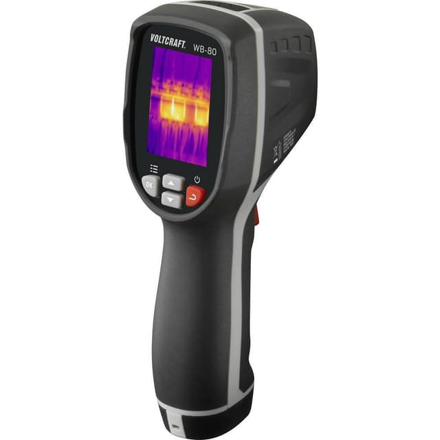 VOLTCRAFT WB-80 Termisk kamera -20 til 600 °C 32 x 32 Pixel 9 Hz integreret digitalkamera