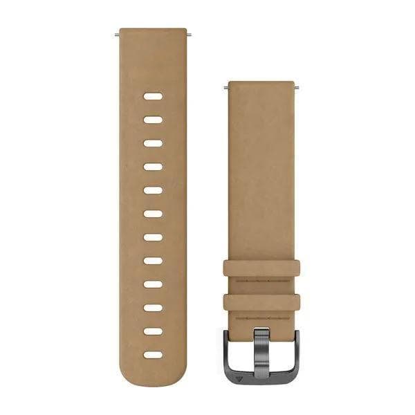 Garmin Quick Release-remme i ruskind (20 mm)