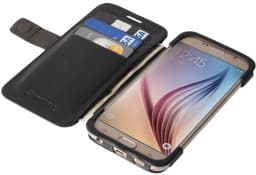 Krusell Malmö FlipWallet til Galaxy S6/S6 Edge - sort