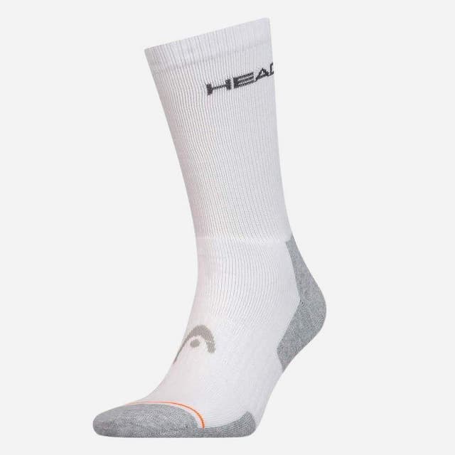 Head Crew Tennis Athletes Socks 1-Pack, Sokker Vit/Blå 39-42